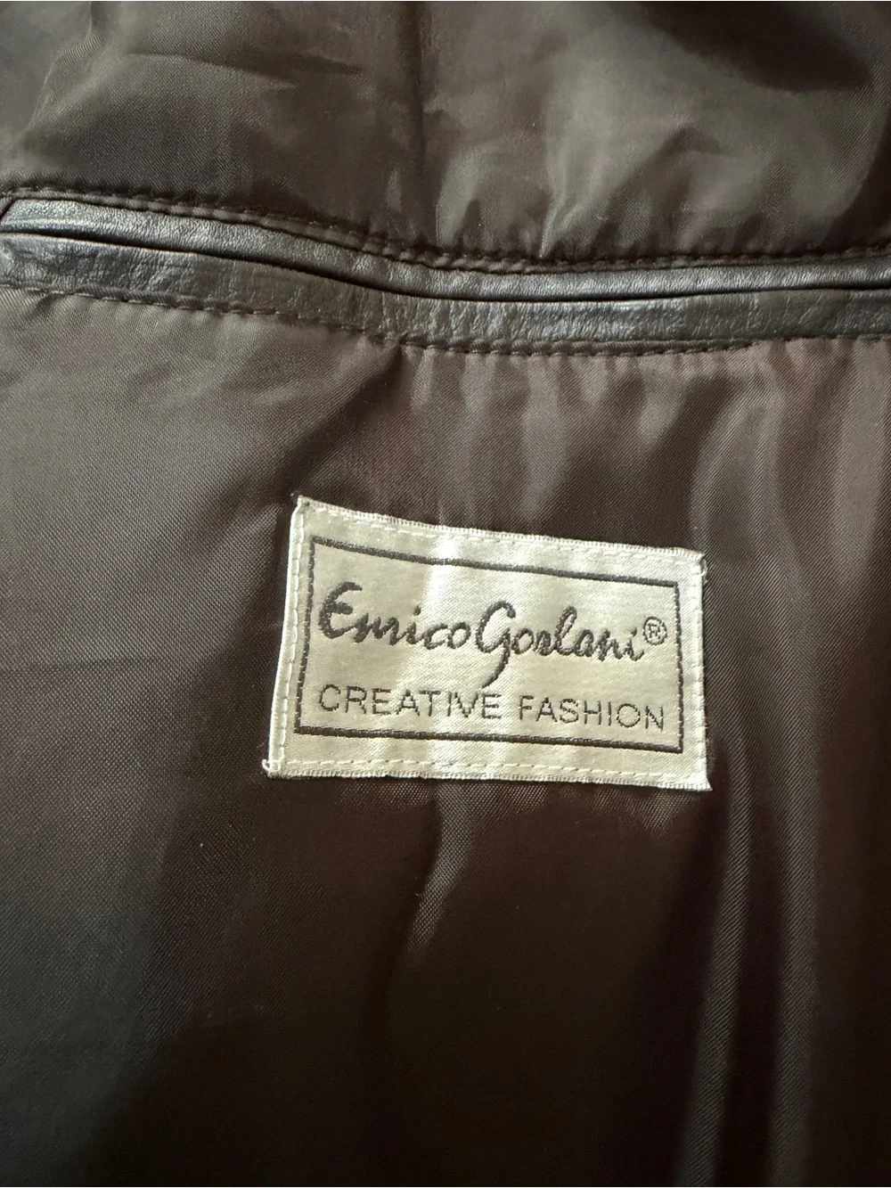 Men's Brown Leather Utility Vest - Classic Zip Front